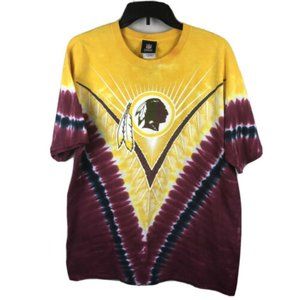 Washington Redskins Tie Dye Short Sleeve T-Shirt
